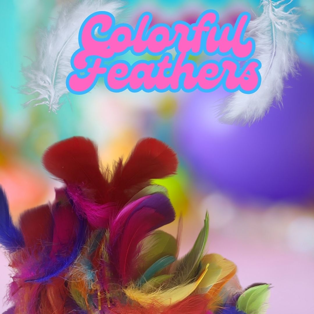 Colored Feathers